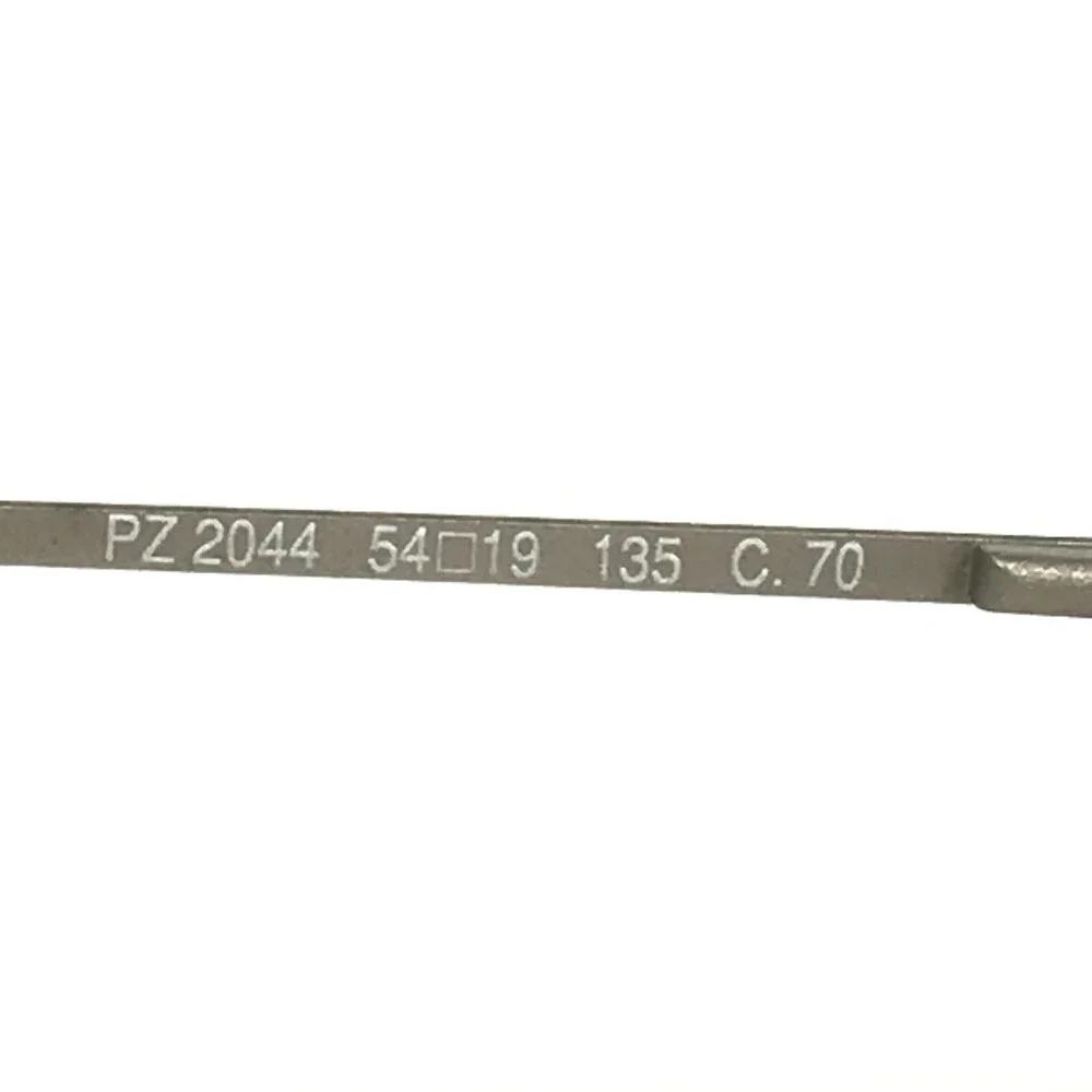 Pal Zileri PZ2044 C.70 Eyeglasses Frames Grey Square No Rim 54-19-145